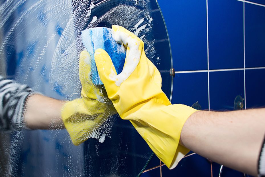 A bright and sanitized bathroom in Port Elizabeth after a deep cleaning service, highlighting the removal of mold and grime for a healthier home.