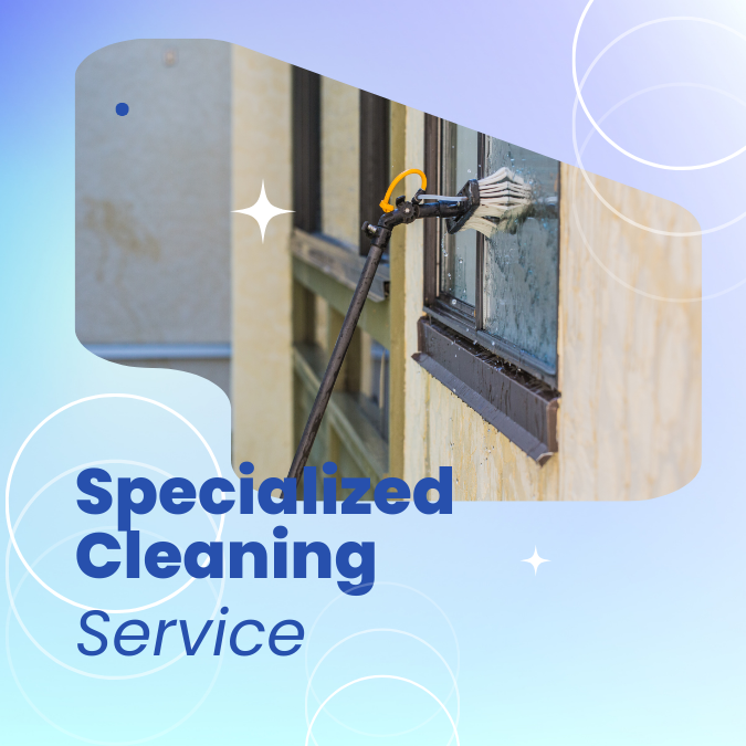 Professional cleaning tools used for specialized services.