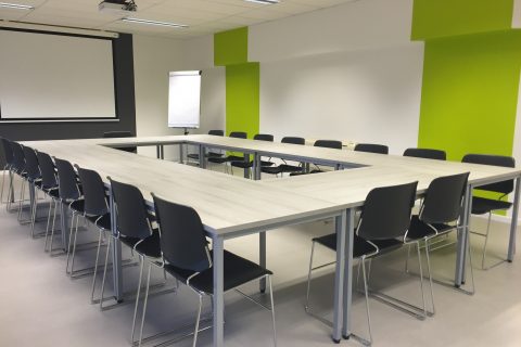 A sparkling clean office in Port Elizabeth after professional cleaning services, ensuring a hygienic and productive workspace.