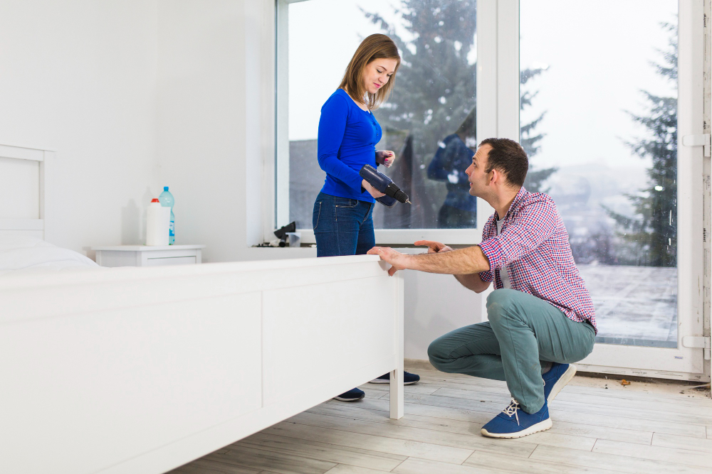 A spotless reception area showcasing cleanliness with organized furniture, polished floors, and a welcoming environment, emphasizing reception area cleanliness.